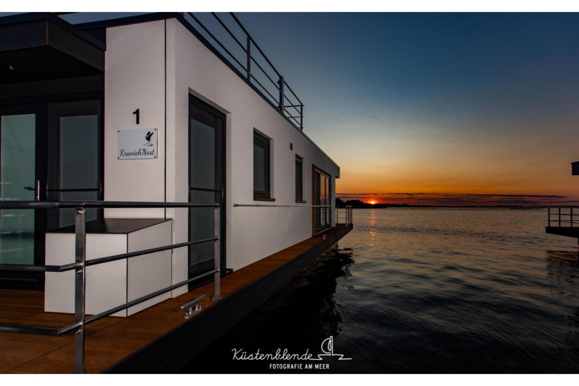 Ostsee Hausboot - Kranichnest Lp1 Ribnitz-Damgarten Exterior foto