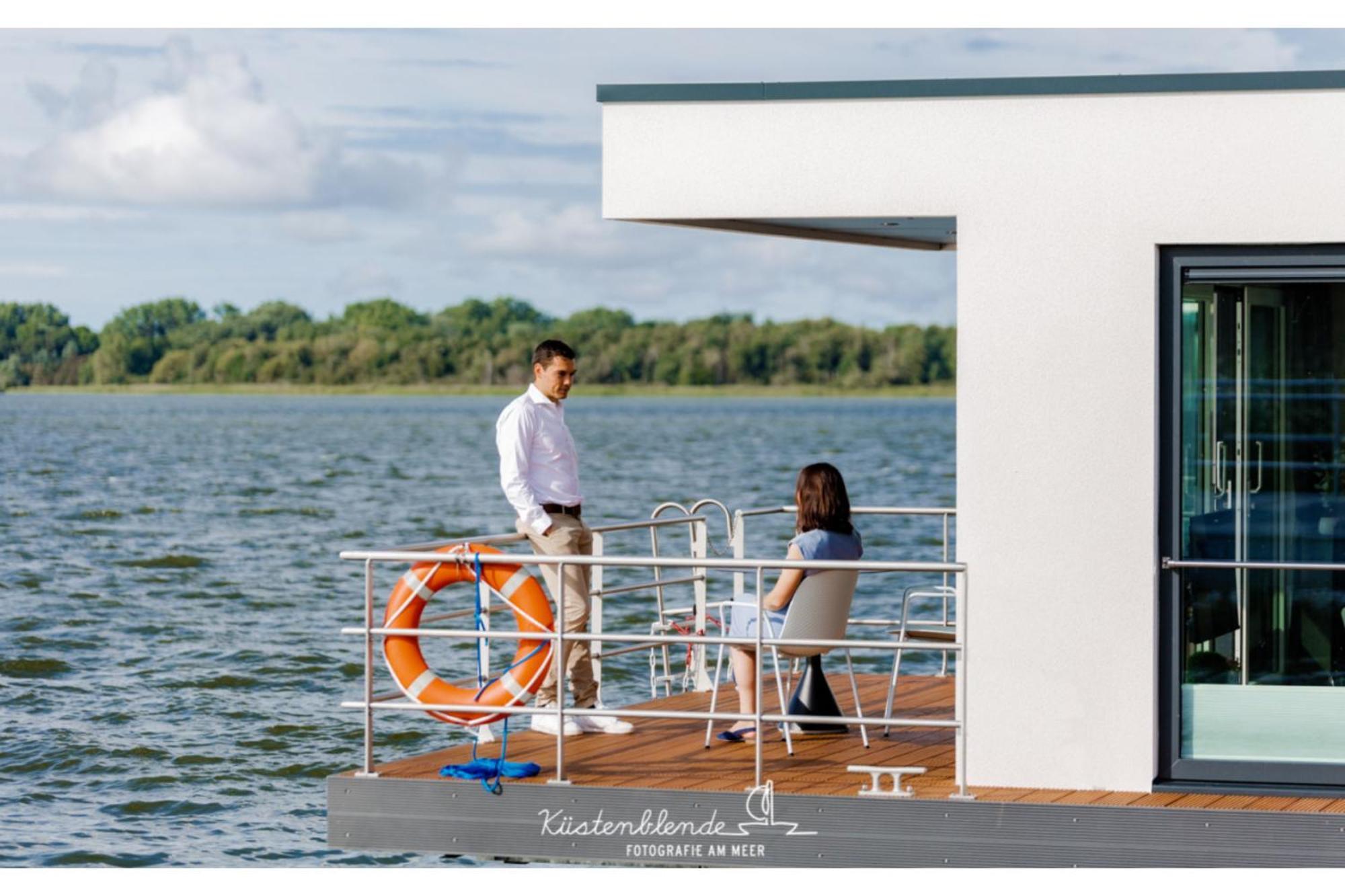 Ostsee Hausboot - Kranichnest Lp1 Ribnitz-Damgarten Exterior foto